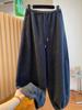 Women's Plus Size Lambswool Drawstring Sweatpants 2025 - 300 Jin, Elastic Cuffed
