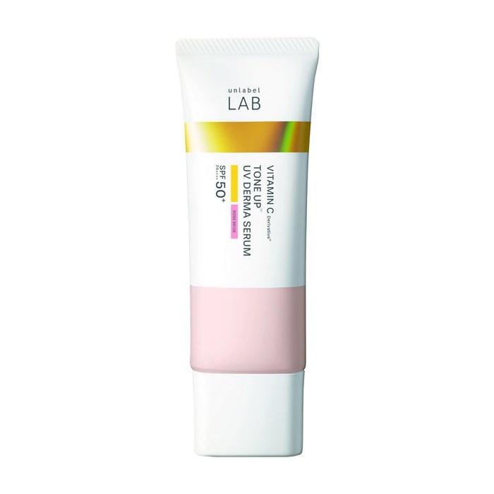 unlabel V Tone Up UV Serum Rose Beige - Makeup Base, Sunscreen, 30g