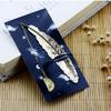 Cute Cartoon Bookmark Design of Metal Feather Bookmarks Promotional Gift