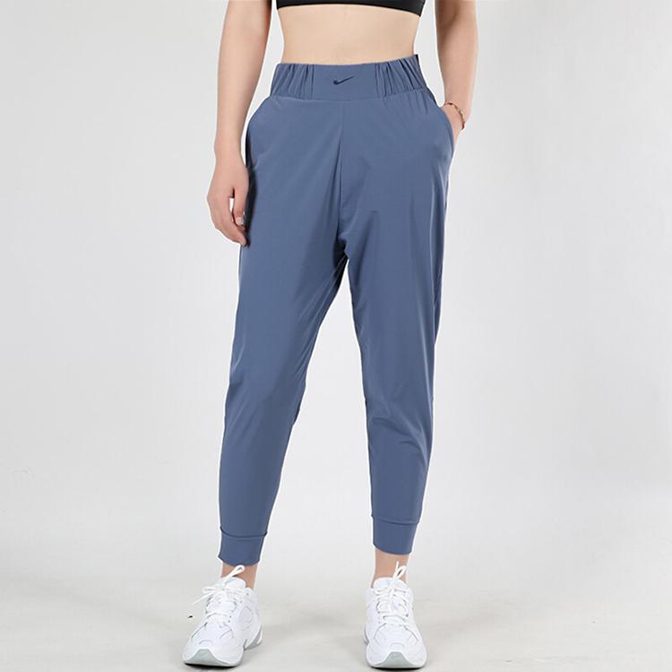 Nike Bliss Training Sports Pants Women Bottoms Phantom-Blue AQ0295-491
