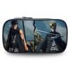 Naruto Boruto Anime Pencil Case Large Capacity Nylon Stationery Organizer For Teens And Students