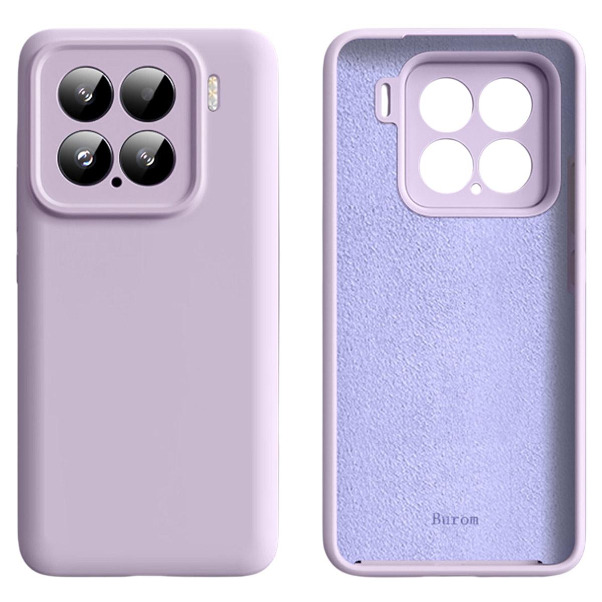 

For Xiaomi 15 Case Precise Cutouts Liquid Silicone + PC Shockproof Phone Cover B