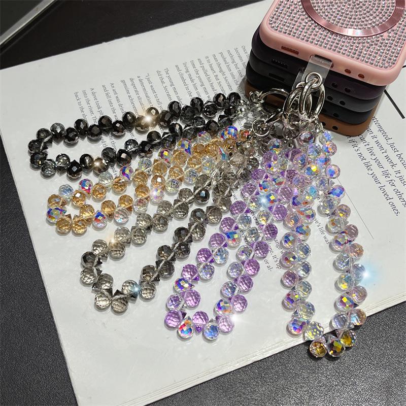 Diamond Magnetic Protective Case with Lanyard for Samsung Z Flip 6/7, Compatible with Wireless Charging