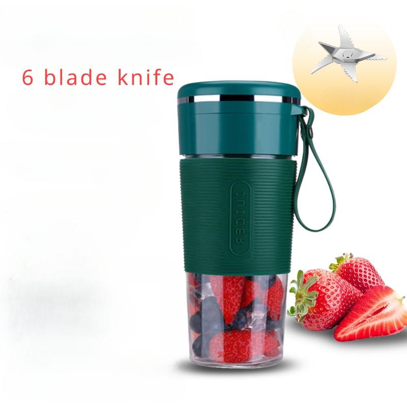 Tragbarer Entsafter, multifunktionale Saftmaschine, tragbarer Entsafterbecher für Zuhause, Obst- und Gemüsemaschine, elektrisches Rühren