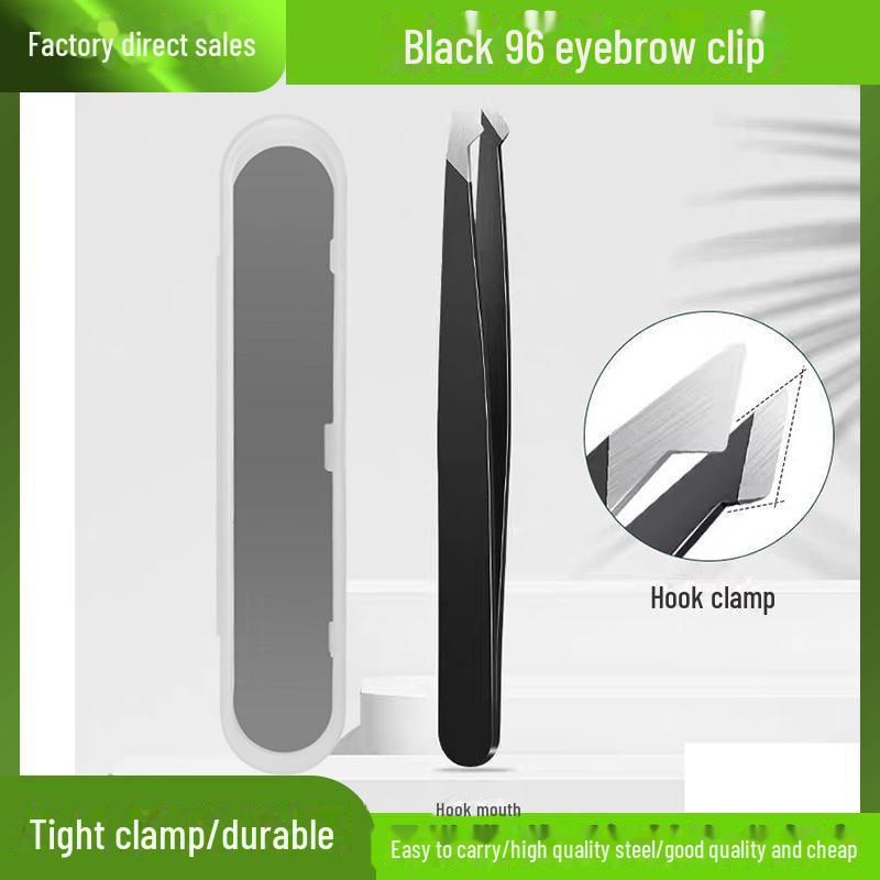 Pince à épiler de précision 96 pièces pour sourcils, barbe, cils et épilation - Outil unisexe