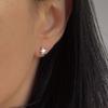 Objet213 Star Stud Silver Earrings (Silver 925)