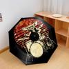 SuperDrummer Pattern Pattern New Style Umbrella, 1 Piece Automatic Folding Umbrella, Portable Travel Umbrella, Outdoor Umbrella, Birthday Gift