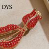 Clothes Brooch Rhinestone Flower Pin, Bow Deer Red Lip Lapel Anti-tarnish Dress Suit Hat Bag Clothing Accessories, Elegant Jewelry for Women
