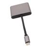 USB C to Dual HD Multimedia Interface Adapter Professional 2 in 1 4K 30HZ Plug and Play USB 3.0 Docking Station for