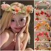 Multistyles Women Wedding Floral Headband Fashion Party Bride Garland  Wedding Baby Shower Decor