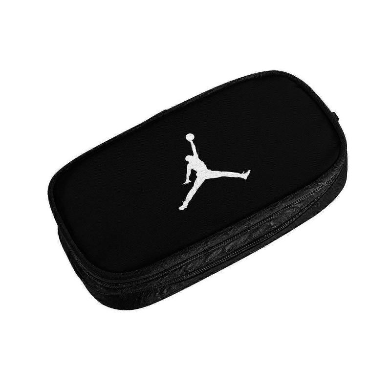 S78 Piórnik Michael do biura i szkoły - Zapinana na zamek torba z tkaniny Oxford z 5 przegródkami na długopisy i 80 siatkowymi kieszeniami