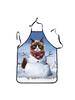 Waterproof Cartoon Christmas Apron Home Cooking Party Activities Kitchen Supplie