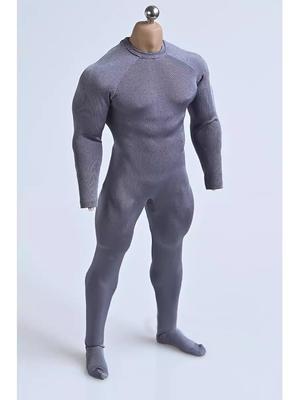 HAMRETHYPPZ Schuppen Kostüm für Damen und Herren Enthält graue Herren- und Strumpfhosen nicht 1/6 Figuren. Einteiler, Einteiler, (Körper, Kopf, Schuhe,
