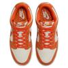 Nike Dunk WMNS "Cracked Orange" "Total Orange" Low-top Skate Shoes for Women Orange and White