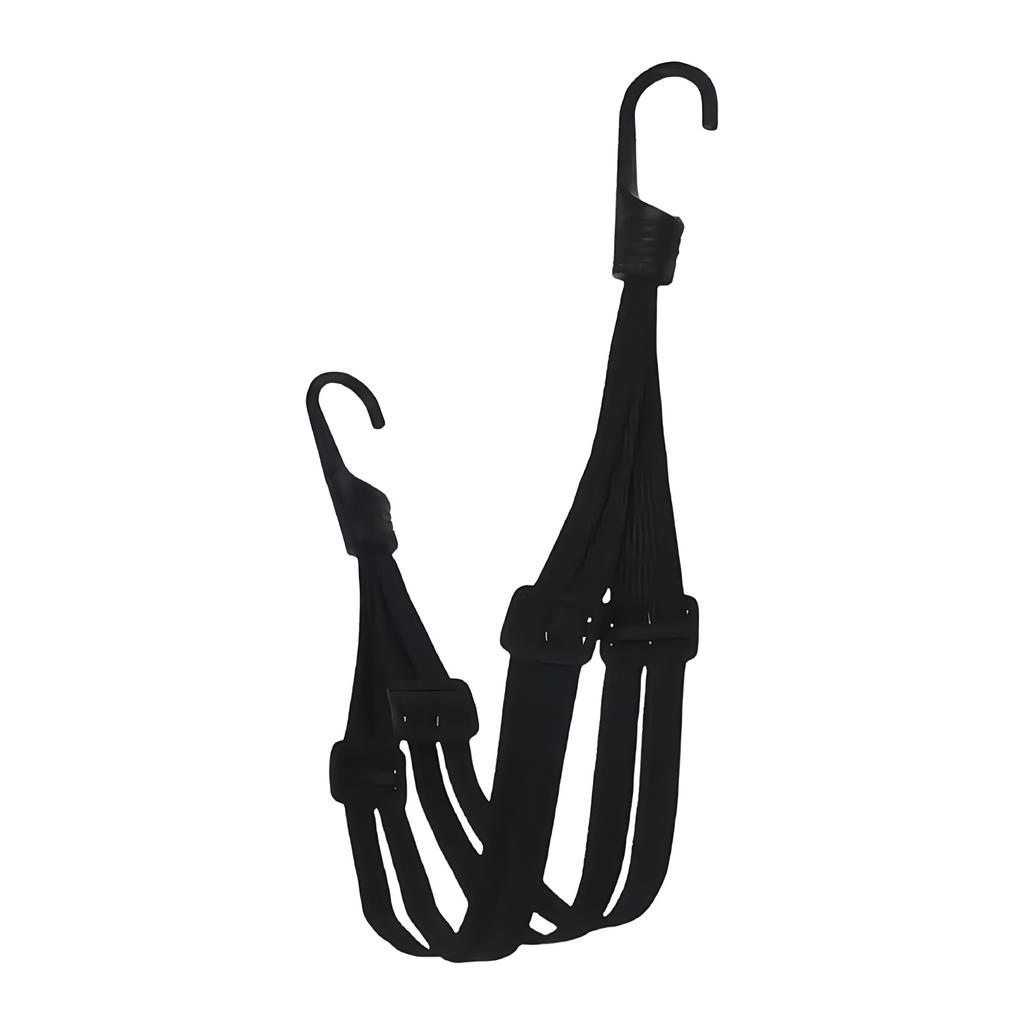 Helmet Luggage Fastening Strap Adjustable Elastic Band Motorcycle Gear Organizer Bungee Cord Bandage Retractable