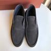 Cool boots new LP men's shoes high-top loafers lazy one-pedal casual single shoes flat-soled large