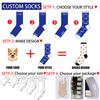 Price Custom Socks Low MOQ - High Quality Cotton Socks for Sports, Dress & Daily Use