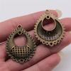 4pcs Earring Pendant For Earring Making Vintage Bohemia Earring Connector For DIY Jewelry Necklace Earrings Making Finding