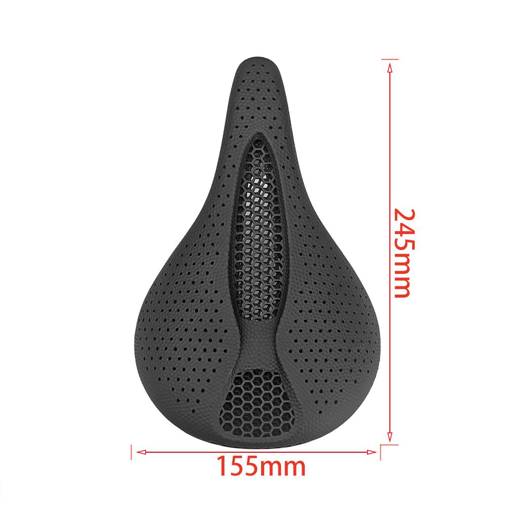 BALUGOE 3D Printed MountainBike Saddle Ultralight Hollow Comfortable Breathable MTB Gravel Road Bicycle Cycling Seating Parts