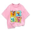 2026 SuperKitties Summer T-shirt Boy Cartoon Pride Tshirt Short Tops Y2k One Piece Print Anime Tees Kids Clothes Girls