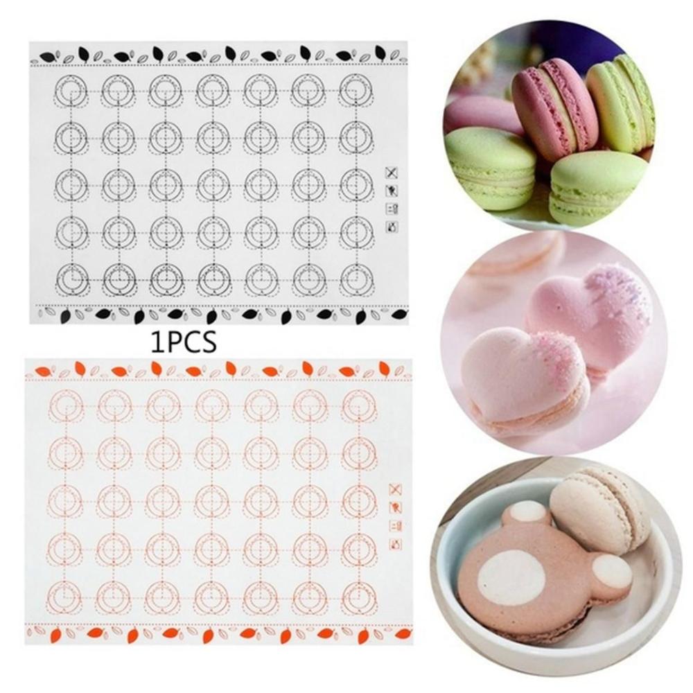 Fondant Oven Home Kitchen Macaron Baking Mat Rolling Dough Pad Pastry Sheet Cake Tools