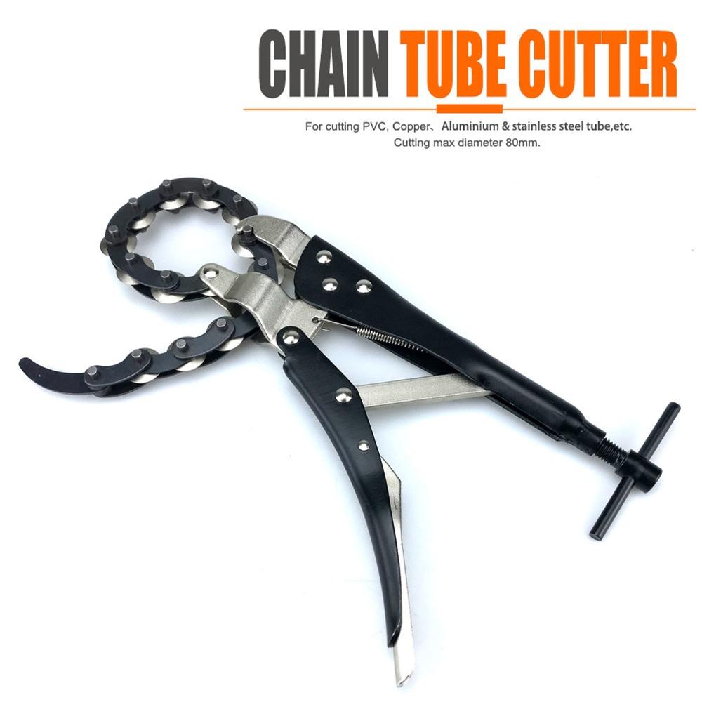 Universal Fit Locking Chain Pliers Tailpipe Cutter Tool  For Exhaust Pipe