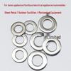 304 Stainless Steel Flat Gasket Washer, Metal Spacer for M2-M20.