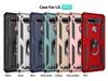 For LG K40 K40S K50 K50S K51 K51S K52 K53 K61 K22 K31 K71 K92 5G Deksel Støtsikkert Armor Bilholder Ringdeksel for LG Q60 Q51 Q61