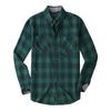 Men's Casual Fashion Plaid Long Sleeve Shirt Men's Pocket Button Shirt