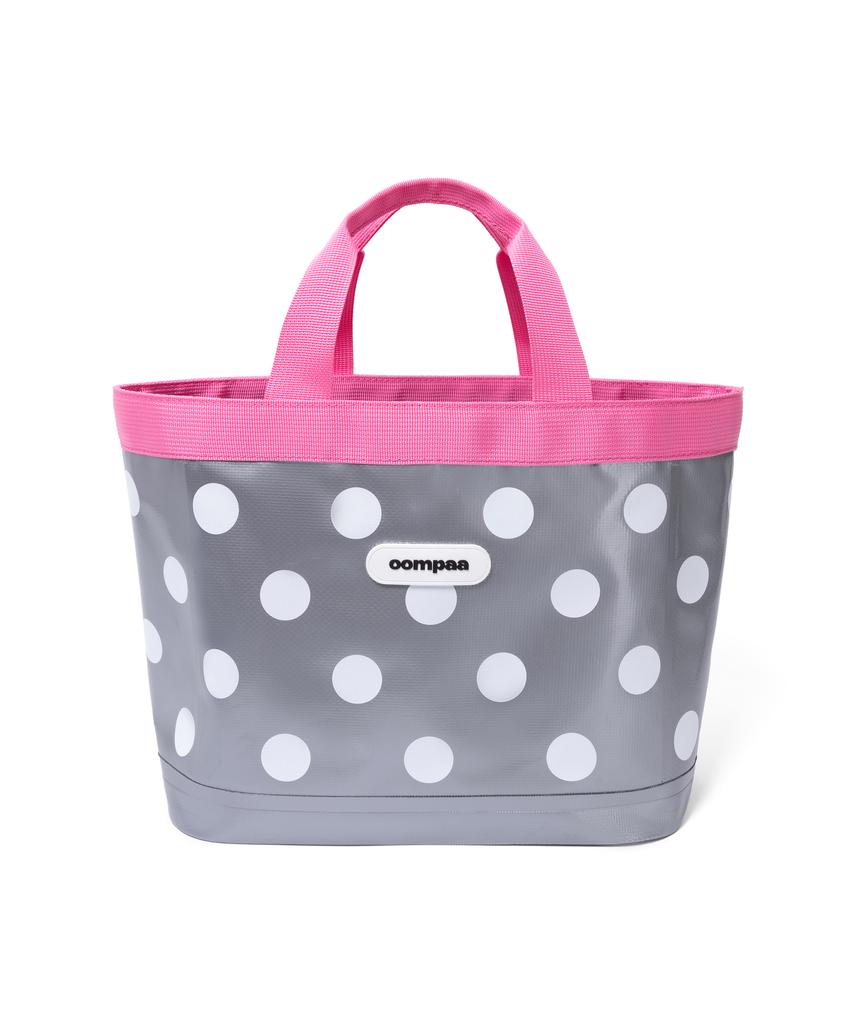 Oompaa Tote Dry Bag Silver Dot