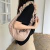 2023 Travel Pleated Crossbody Bags Solid Color Shoulder Bag for Women Trendy Bag