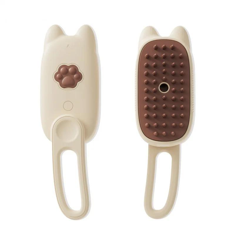 

Pet Spray Comb One-button Spray Brush Cleaning Hair Removal Comb Cat and Dog Steam Anti-fly Hair Electric Pet Supplies