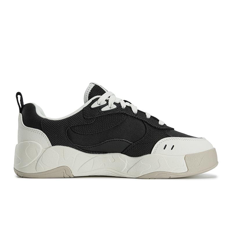 Fila Milano Series Chameo Color Changing Shoes Comfortable Breathable Low Top Sneakers Women Sneakers Black White F12W623305FBT