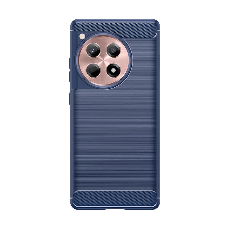 For OnePlus 12R Case Cover Oneplus 12R Capas New Shockproof TPU Phone Bumper Back Soft Silicone Carbon Fibre Fundas Oneplus 12R