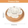 Rose Aromatherapy Stone Plant Essential Oil Lotus Diffuser White
