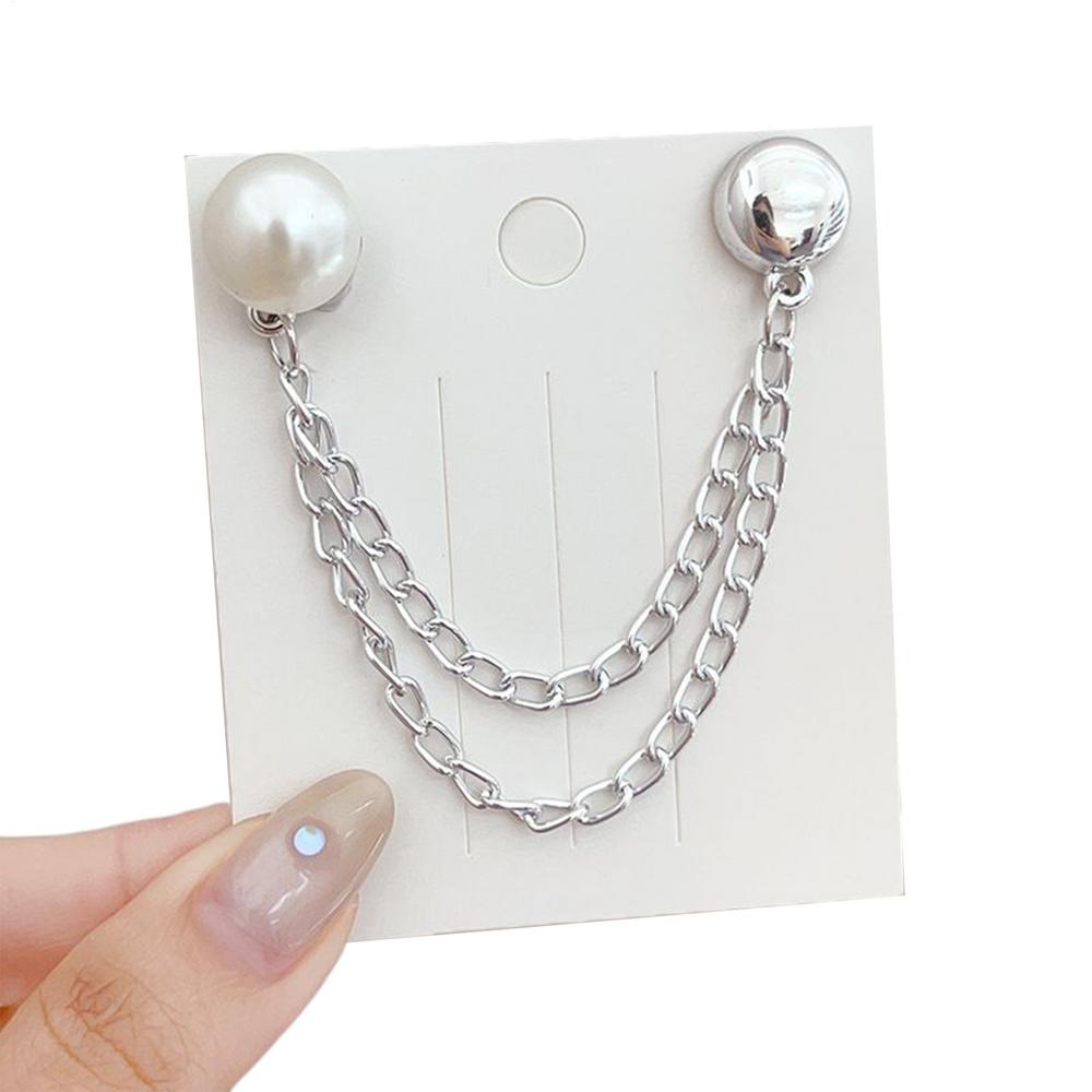 

Магнітні Затискачі для Одягу Сильний Магніт Затискачі для Манжет Штанів З Ланцюжком Модна Прищіпка Для Штанів Рукава Манжети Хіджабу Хустки