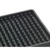 Tapis d'égouttage - wenko - maxi - noir - 40x30cm - plastique souple