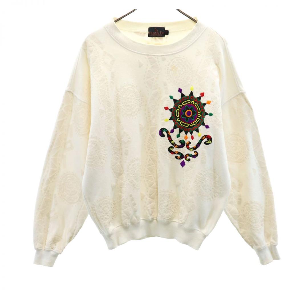 Santa Fe Made In Japan Overall Handle Long Sleeve Trainer 3 White System Men's Used