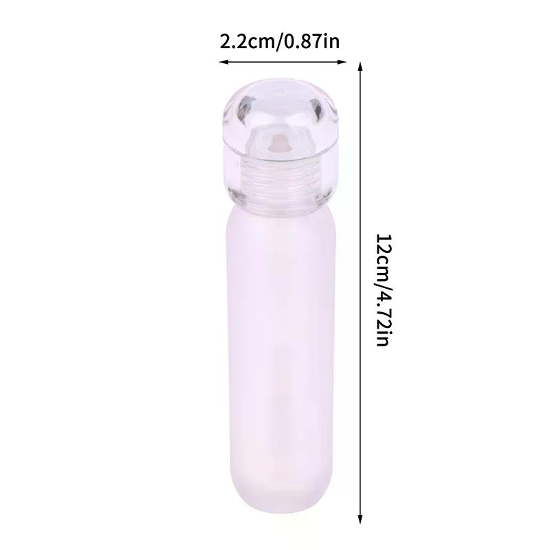 1pcs Empty Lip Gloss Tubes Plastic Lip Balm Tube Lipstick Mini Sample Cosmetic Container Transparent Refillable Bottle