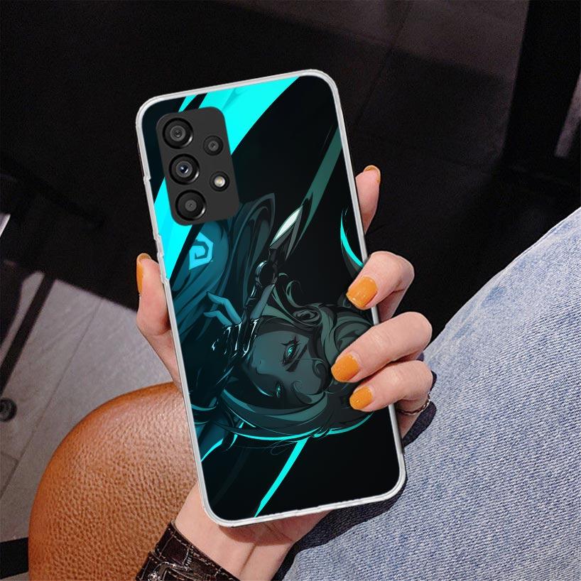 Valorant Cool Phnoe Case for Samsung Galaxy A17 A37 A57 A16 A26 A36 A56 A15 A14 A13 A55 A54 A53 A35 A34 A33 A25 A24 A23 A52 Gala