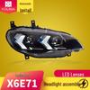 BMW X6 E71 (08-13) LED Projector Headlights with DRL & Turn Signals