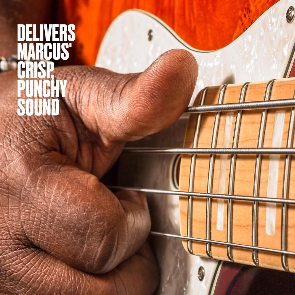 Jim Dunlop Marcus Miller Signature Bass Super Marcus Miller Signature Strings, 4-String, 45-105 Bright,