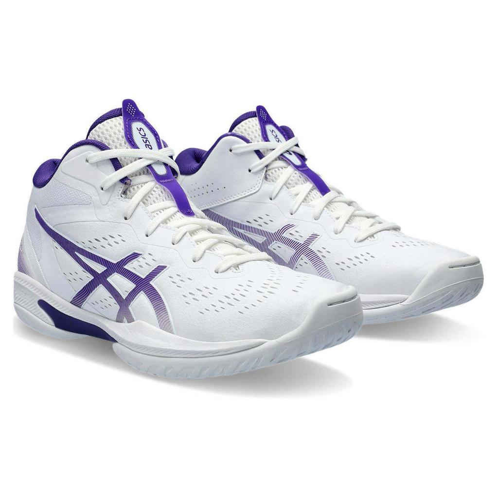 New Asics Gelhoop V16 White Gentry Purple 1063A078-102