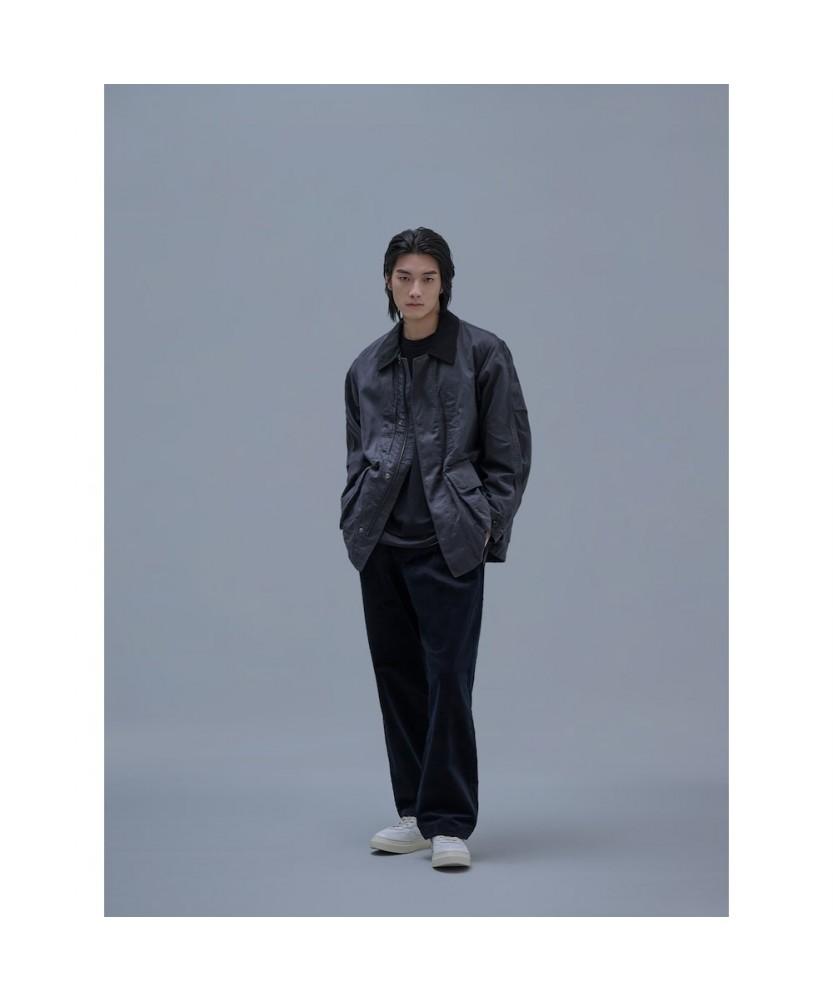 SHIFT.G Wide Fit Corduroy Pants Navy