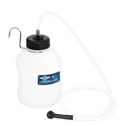 Ryosho FIRSTINFO TOOLS 1000mL Brake Bleeder Bottle with Built-in One-Way Valve and Secure Hook