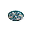 Marusan Miyamoto Kutani Ware 6.5-Inch Serving Plate Ishidatami Pattern AP8-0218
