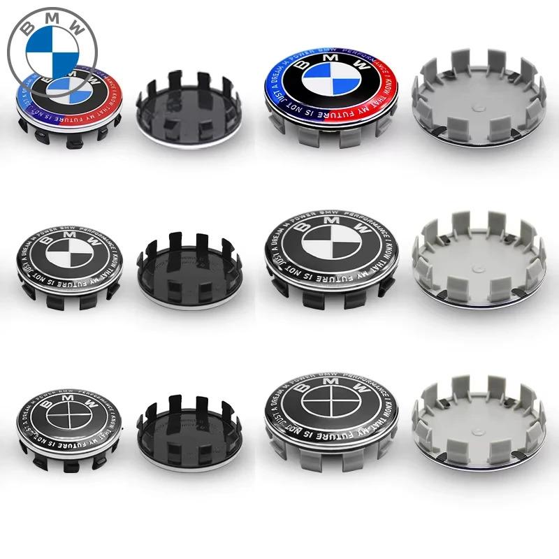 4Pcs 68/56mm Car Wheel Center Hub Cap Caps Emblem Logo For BMW X1 X3 X5 E90 E46 E60 F10 F30 F20 G20 E39 E92 G30 E87 E36 F11
