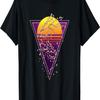 Sakura Synthwave  Flower Vaporwave Cherry Blossom T-Shirt