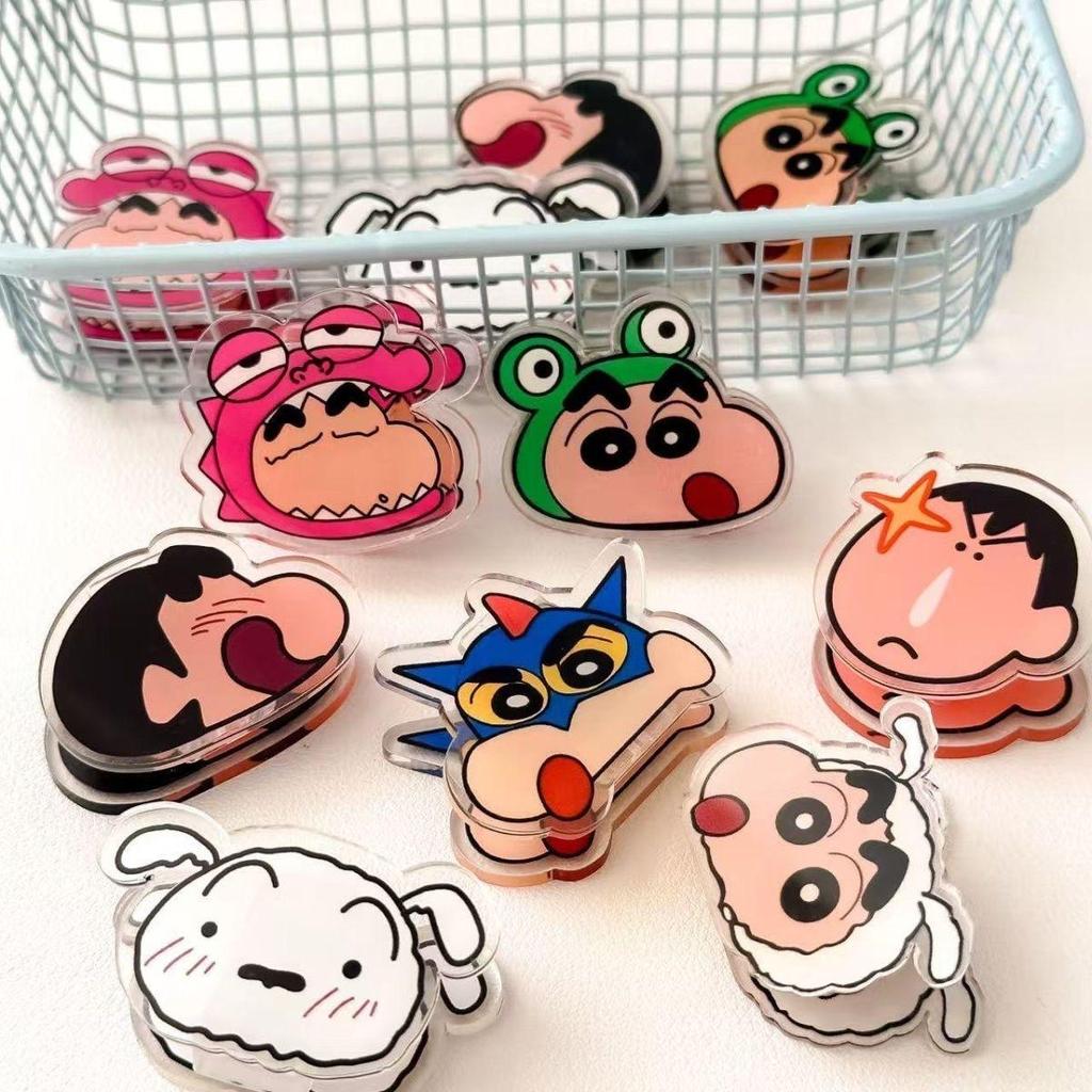 Crayon Shin-chan Double-Sided Cartoon Paper Clip Memo Storage 