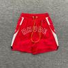 Pantaloni scurți casual sport cu litere brodate stil RHUDE Unisex Streetwear Short de plajă